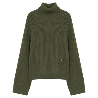 ab.f.z 女款羊毛混紡羅紋高領針織衫 AFY4HW45