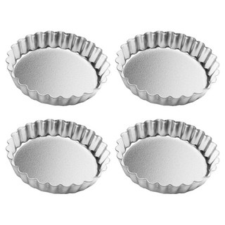 FOX RUN 4吋菊花活動塔模, 4個, 銀色