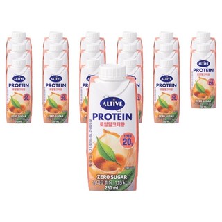 Altive 蛋白飲 皇家奶茶風味, 18瓶, 250ml