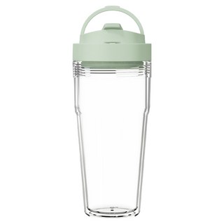 WOKY 沃廚 台灣公司貨 又又杯 雙層純透渾圓杯 ECOZEN, 1個, 初綠, 750ml