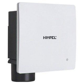 HIMPEL 浴室換氣扇 Zeroc 電動風門一體式 HV3-80X(MD), 白色