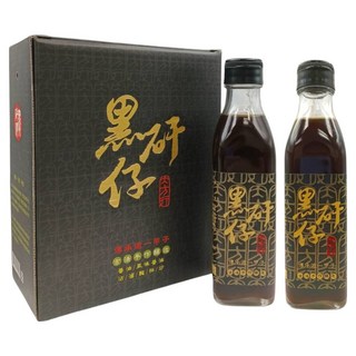 黑矸仔 壺底蔭油禮盒 200ml 2瓶, 400ml, 1組