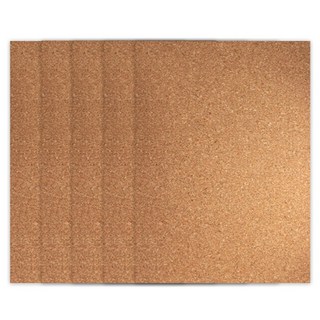 대원우드보드 무접착 사용과 보관이 간편한 우드락 콜크 보드 A4, 5개, 5mm