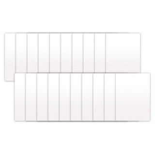 대원우드보드 A4 재단 백색 우드락 원단보드 가로 300mm x 세로 210mm, 20개, 3mm