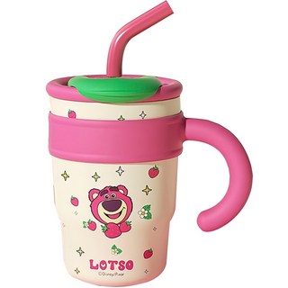 Sanrio 三麗鷗 高顏值316不鏽鋼大容量保溫杯, 1個, 草莓熊, 700ml