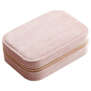 Kyhome 便攜首飾飾品收納盒/大容量珠寶盒, 1個, 粉色
