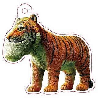 EASYCARD 悠遊卡 戽斗星球裁型悠遊卡, 1個, 老虎