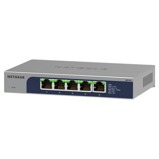 NETGEAR 5埠 Gigabit 無網管 金屬殼 網路交換器, 1個, MS105