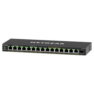 NETGEAR 16埠 Gigabit 231W PoE供電 商用 金屬殼 網路交換器, 1個, GS316EPP