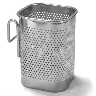 BELLOVIE 不鏽鋼掛勾型1格餐具筒, 1個, 單色