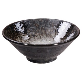 TOKYO DESIGN STUDIO 陶製餐碗 10.5cm, 1個, 岩紋黑