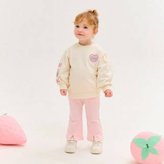 Esther Bunny Little 可愛愛心字母喇叭褲上下身套裝