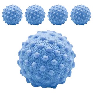 HOME GYM CLUB 居家健身 凸點筋膜球 顆粒款 5顆, 藍色, FK065