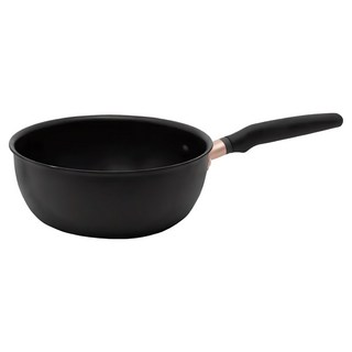 MEYER 美亞 ACCENT 硬陽極氧化 小炒鍋 特別限量版 3L, 1個, 亞光黑, 22cm