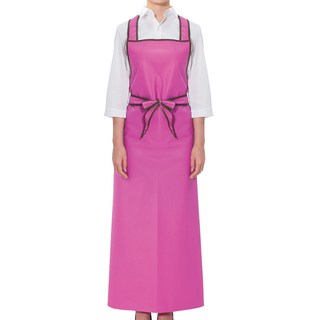 예경 단면 메쉬 방수 앞치마 H형 무광 대 PO-3524, 분홍색, 1개