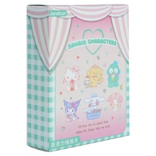Jada 佳達 壓克力搖搖樂格子系列 Sanrio 公仔 款式隨機, 1個
