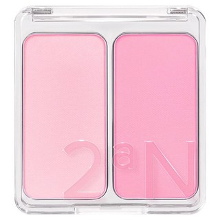 2aN 雙色腮紅 4.7g, 16 活力粉紅, 1個