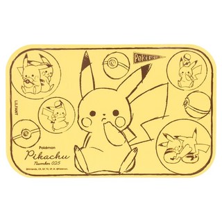 LiLFANT 寶可夢 25號 矽膠單人餐墊, 混合色