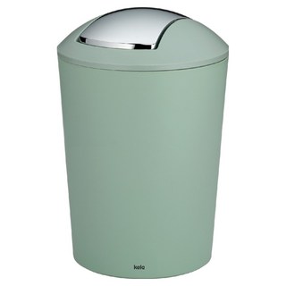 kela Marta 搖擺蓋垃圾桶 5L, 1層, 抹茶綠