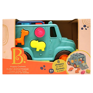 B.toys 飽胃站生態吉普車 酪梨 美, 1個, 多色