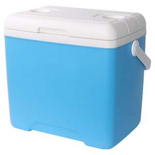 Ice trip 戶外保溫箱冷藏箱釣魚箱, 藍色, 28L