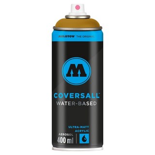 MOLOTOW COVERSALL WATERBASED 高覆蓋水性噴漆 358263, 1個, 063 卡其綠, 400ml