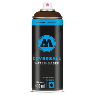 MOLOTOW COVERSALL WATERBASED 高覆蓋水性噴漆 358152, 巧克力棕, 1個, 400ml