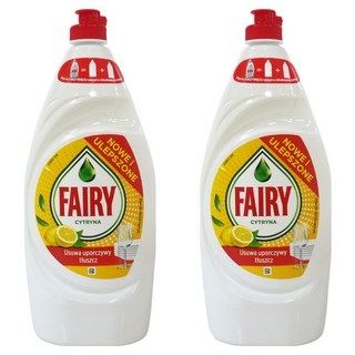 Fairy 濃縮洗碗精 檸檬, 2瓶, 900ml
