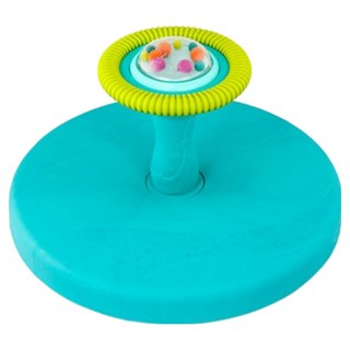 B.toys 發笑時區手轉飛碟, 1個, 水藍色