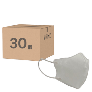 GOOD HEALTH 荷康 日系小顏3D立體醫用口罩, 典雅灰, 30個裝, 1個