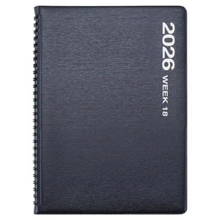 양지다이어리 2026 위크 18 다이어리, 네이비, 1개