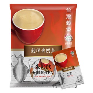 台灣榖堡 米奶茶經濟包 台灣公司貨, 1個, 25g, 10個裝