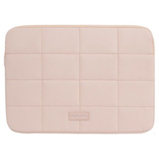 BEENLOVE Gold Road 簡約絎縫粉彩平板電腦包, 1個, 淺粉紅色