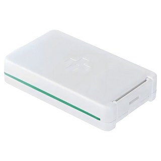 SHIMOYAMA 6格三重密封防潮藥盒/藥丸收納盒 綠色, 1個