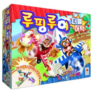 코리아보드게임즈 루핑루이 더블 어택 보드게임, 혼합색상, 1개