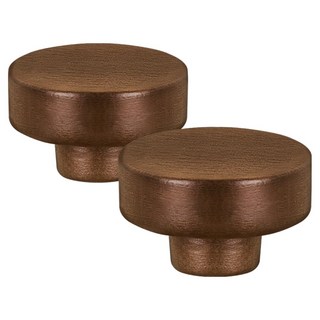 Casabeni 平底鍋鍋蓋木製頂珠把手, 2個, 混合顏色