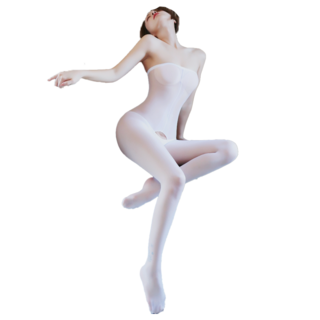 情趣專家 性感純慾透視連體襪