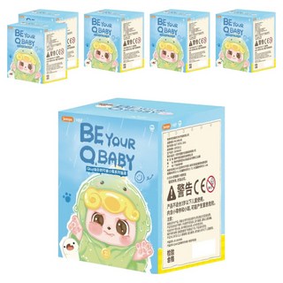 JOTOYS Q寶 做你的可愛小鬼系列 盲盒 款式隨機 6個, 1套