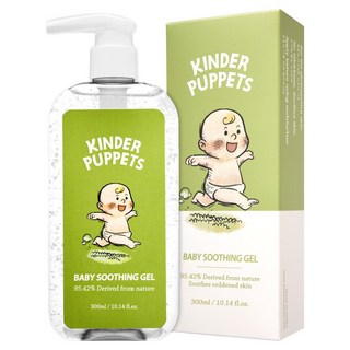 Kinder Puppets 嬰兒舒緩凝膠, 300ml, 1個