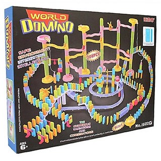 KIMO 世界骨牌滾珠遊戲 308片裝, 1個, 混和顏色