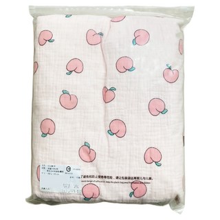 KIDS PARK 豆豆被毯, 水蜜桃