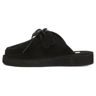 MAC MOC 女款 Roo 牛皮莫卡穆勒鞋, Roo 黑色, 245