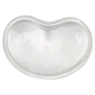 에픽스 하트 크리스탈 젤리 손목보호 마우스패드 투명 손목쿠션, 투명 크리스탈, 1개