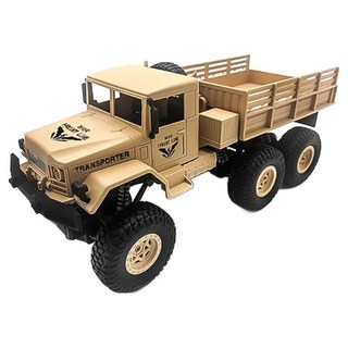 주몬 밀리터리 무선 조종 사막트럭 RC카, 모래색, 1개