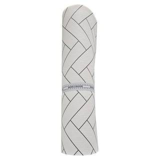 mom&maum DIY 可裁剪幼兒地墊, 白色人字紋