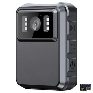 Jinpei 錦沛 攝錄影機/密錄器 防水/2K高畫質外送員必備 P65 附64GB記憶卡 款式隨機, 1GB, 主機 + 記憶卡