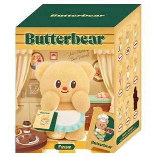 Funism 玩樂主義 Butterbear 營業日系列 盲盒 款式隨機, 1個