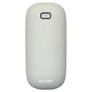 Kinyo 充電式暖暖寶 附Type-C充電線 + 絨布袋 150g, HDW6766GY, 灰色