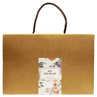 順便幸福 午茶禮盒, 蔓越莓司康脆脆 + 清韻金萱烏龍茶, 1組