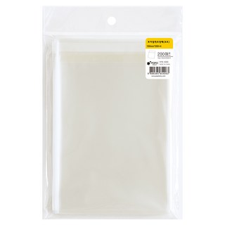 POPO FANCY 自黏式透明素面OPP包裝袋 大容量, 200個